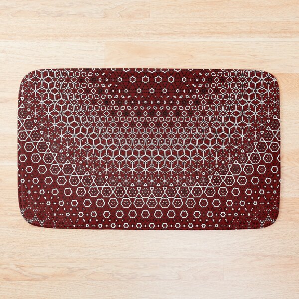 Item preview, Traditional Sindhi Ajrak Pattern Design designed and sold by mrhighsky.