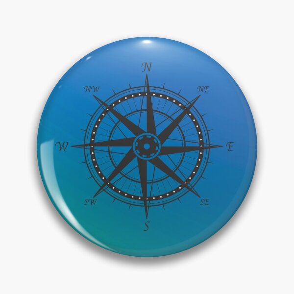 Item preview, Winrose compass blue designed and sold by amagaclothing.