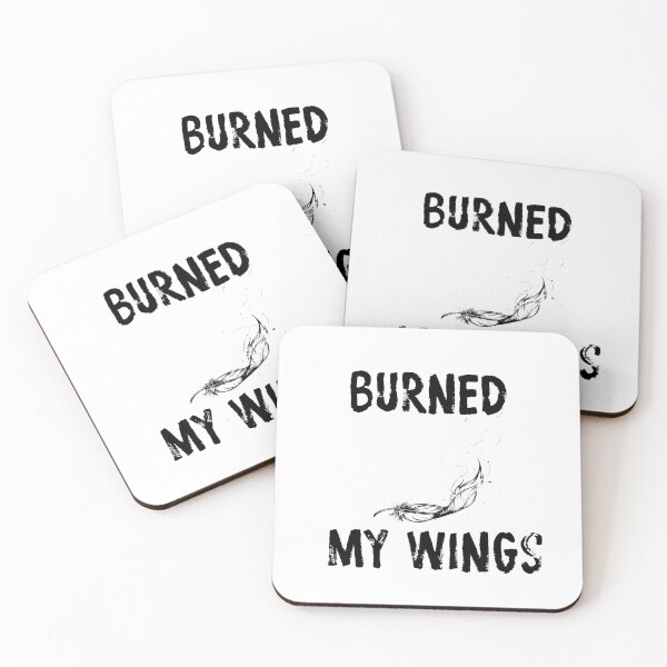 Item preview, Burned my wings - lucifer tv shows designed and sold by Ashi17.