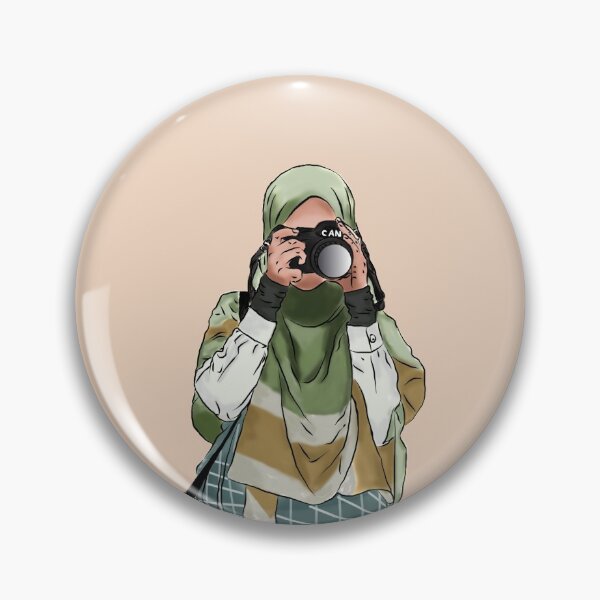 Item preview, Female Photographer with her bag and camera designed and sold by Piperellestudio.