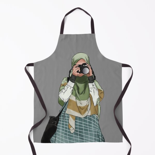 Item preview, Female Photographer with her bag and camera designed and sold by Piperellestudio.