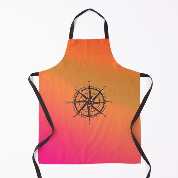 Item preview, Winrose compass orange red designed and sold by amagaclothing.