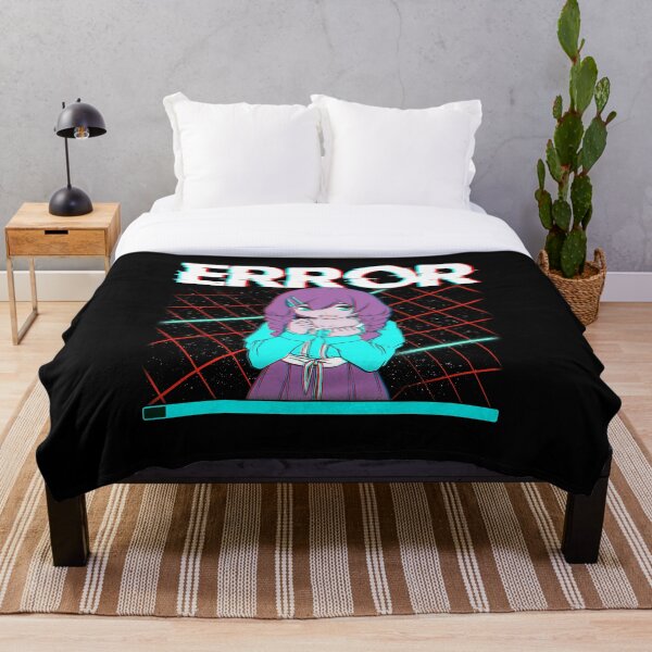 Item preview, Japanese Anime Girl Glitch Error Synthwave Otaku designed and sold by SqualeForce.