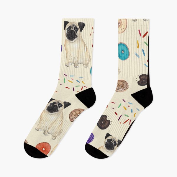 Item preview, Pug Dog Art Pugs puppy funny cute dogs designed and sold by Coolstuff4you71.