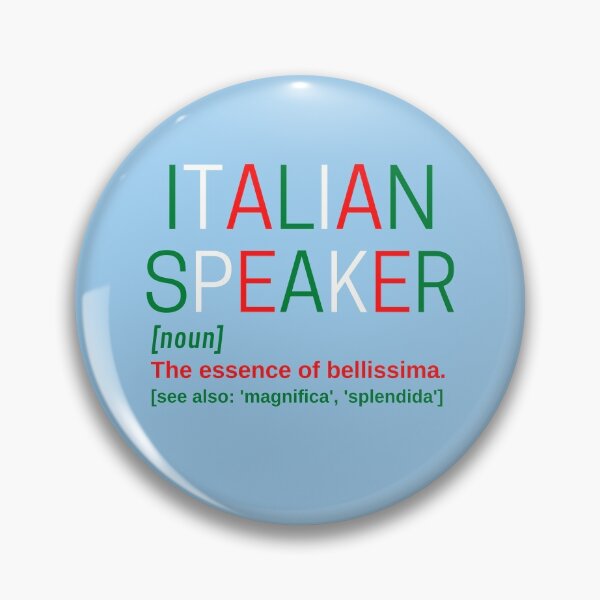 Item preview, Female Italian Speaker Bellissima designed and sold by Time4German.
