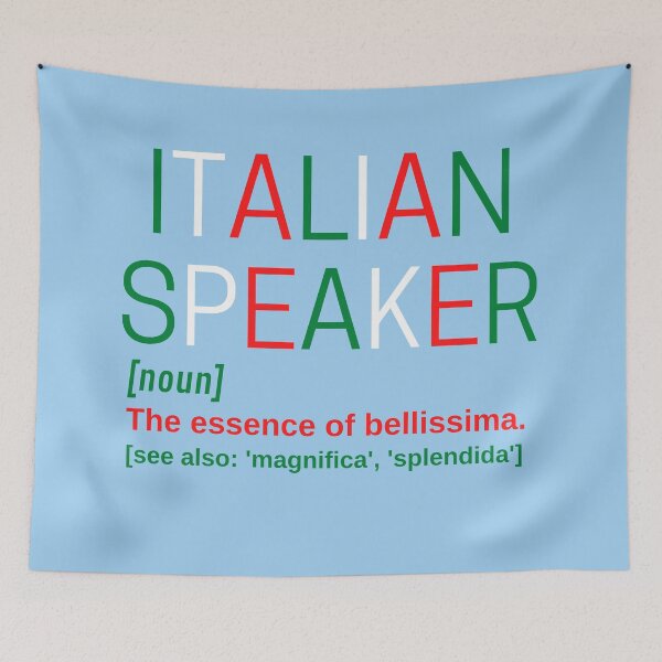 Item preview, Female Italian Speaker Bellissima designed and sold by Time4German.