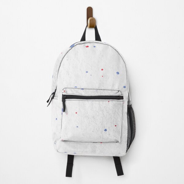 Item preview, White wall. Blue red dots designed and sold by amagaclothing.