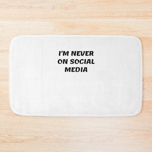 Item preview, White lie party - I'm never on social media designed and sold by amrmab.