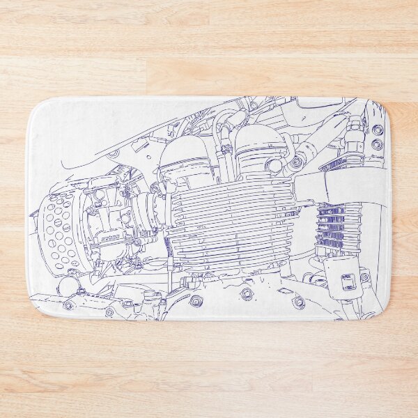 Item preview,  bonney drawing blue designed and sold by dnparker.