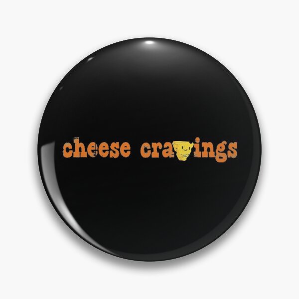 Item preview, feel good, comfort food, what's not to love? kawaii cheese cravings distressed punk rock text design designed and sold by Bees-Honey-Gift.