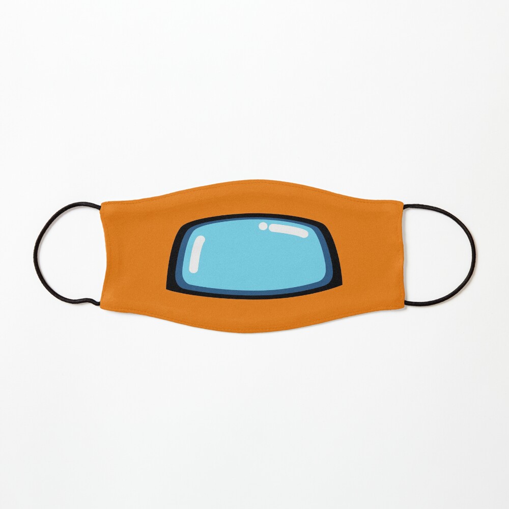 Orange Crewmate/Impostor Among Us Mask