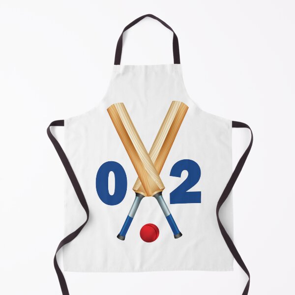 Item preview, Cricket number 02 - two with bats and ball designed and sold by AllShirts21.