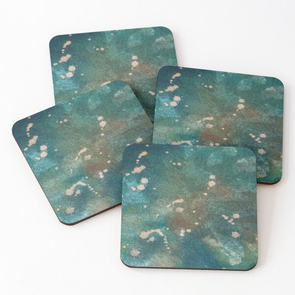 Item preview, Watercolor blue green designed and sold by amagaclothing.