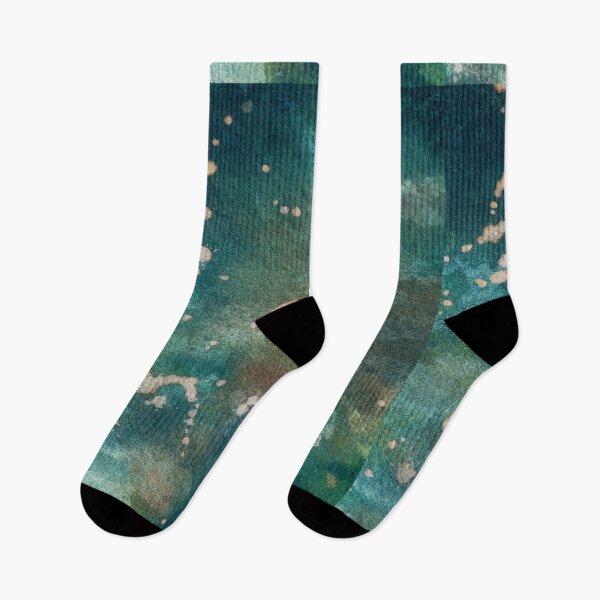 Item preview, Watercolor blue green designed and sold by amagaclothing.