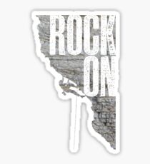 Rock On - Climbing Sticker