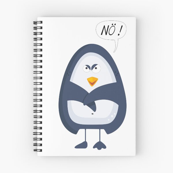 Item preview, Statement Penguin Tee I Nope Fun Design I No Tee designed and sold by lotushaza.