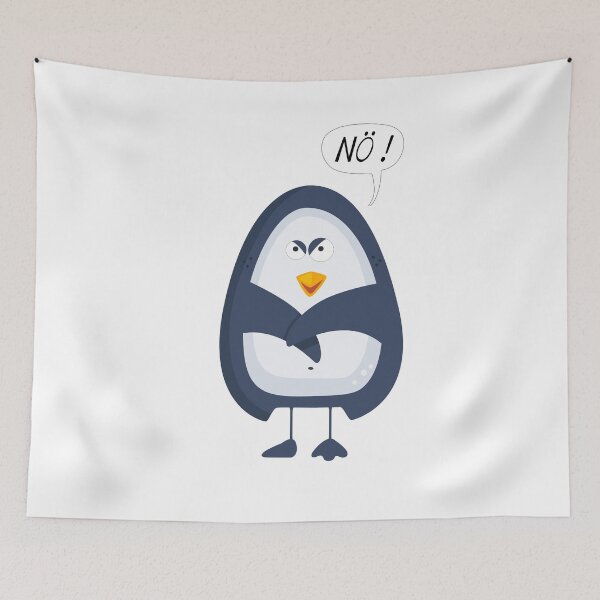 Item preview, Statement Penguin Tee I Nope Fun Design I No Tee designed and sold by lotushaza.