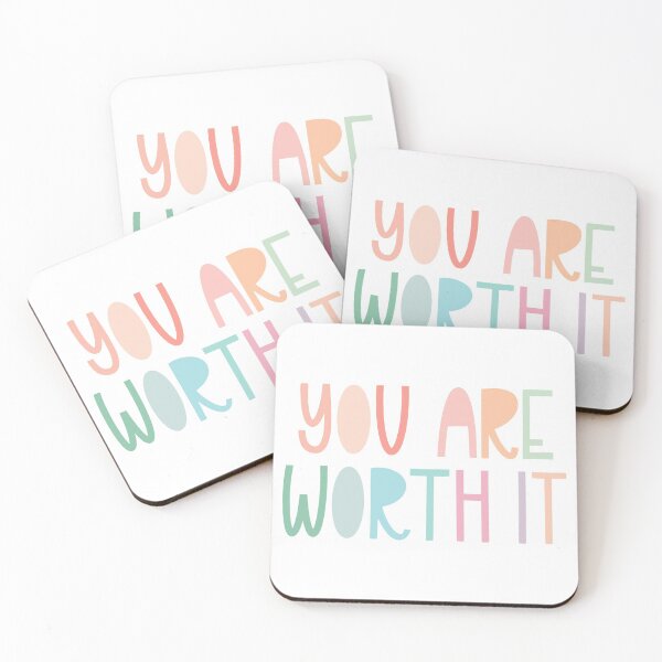 Item preview, You Are Worth It designed and sold by MadeByMeera.