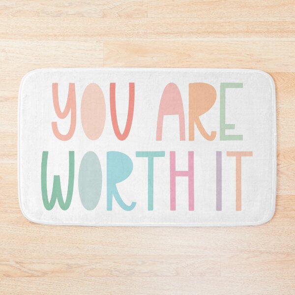 Item preview, You Are Worth It designed and sold by MadeByMeera.