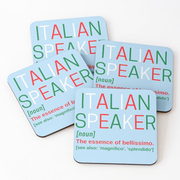 Item preview, Italian Speaker (Male) Dictionary Definition  designed and sold by Time4German.