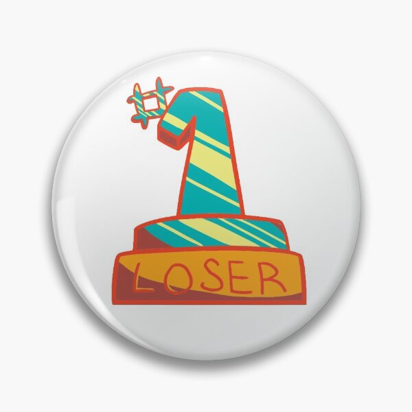Item preview, #1 Loser in blue designed and sold by Carolyn-Loftus.