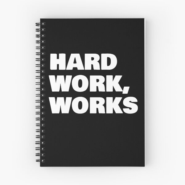 Item preview, Hard Work, Works. designed and sold by jacks-tees.