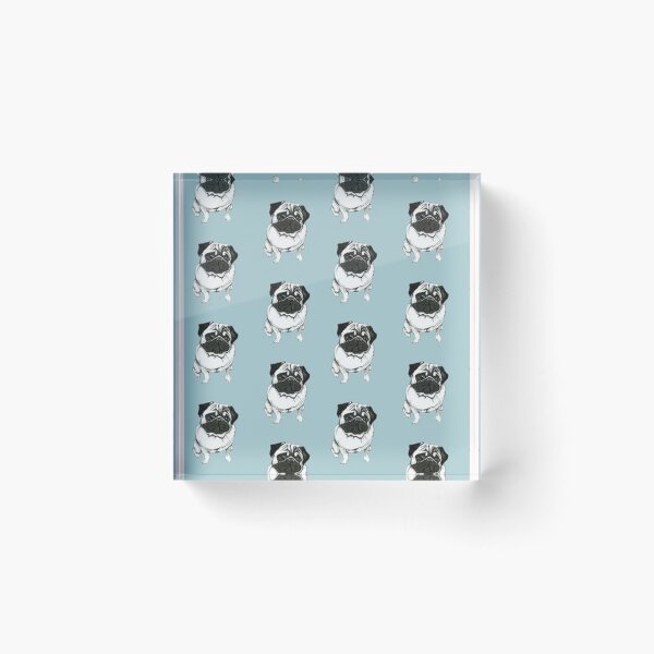 Item preview, Pug Dog Art Pugs puppy funny cute dogs designed and sold by Coolstuff4you71.