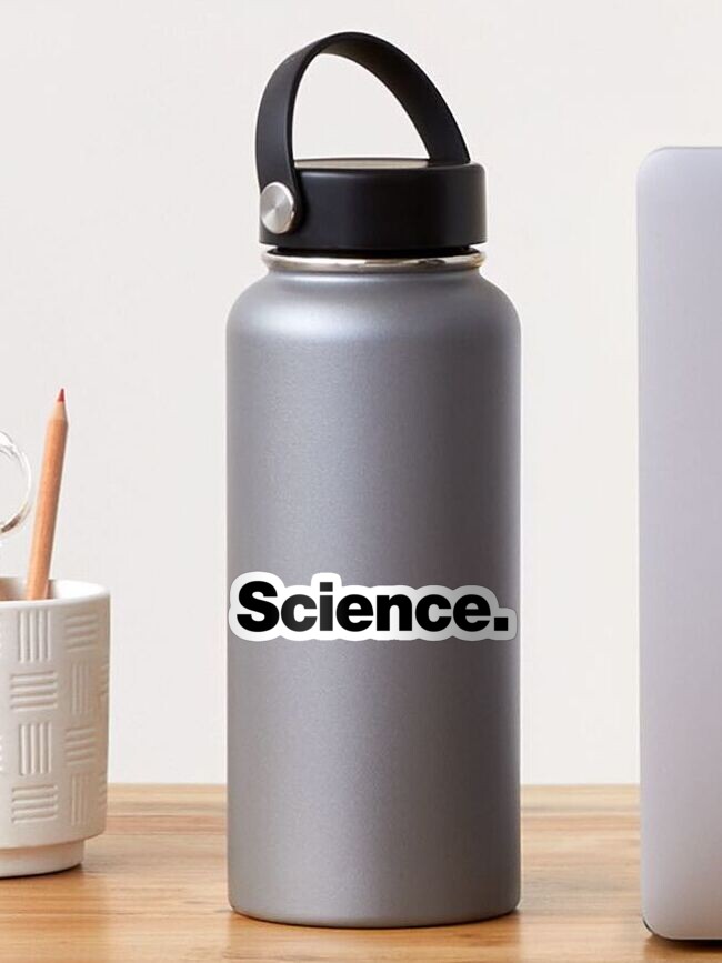 Thumbnail 1 of 3, Sticker, Science designed and sold by chestify.