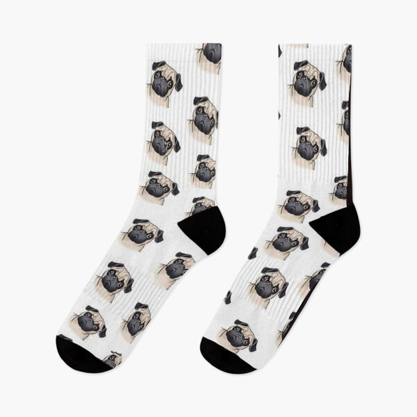 Item preview, Pug Dog Art Pugs puppy funny cute dogs designed and sold by Coolstuff4you71.