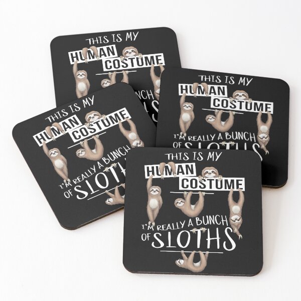 Item preview, I'm Really A Bunch Sloths Lazy Halloween Costume designed and sold by Skizzenmonster.