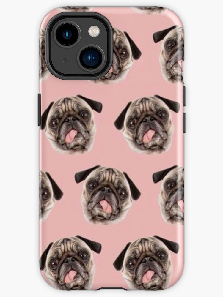  Cute Pugs Cute Case Cover for iPhone SE TPU Full Body