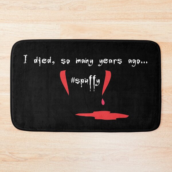 Item preview, #spuffy Spike Fangs 'I died so many years ago" print (W) designed and sold by WhatThePop.