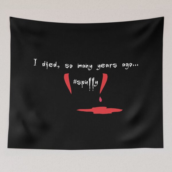 Item preview, #spuffy Spike Fangs 'I died so many years ago" print (W) designed and sold by WhatThePop.