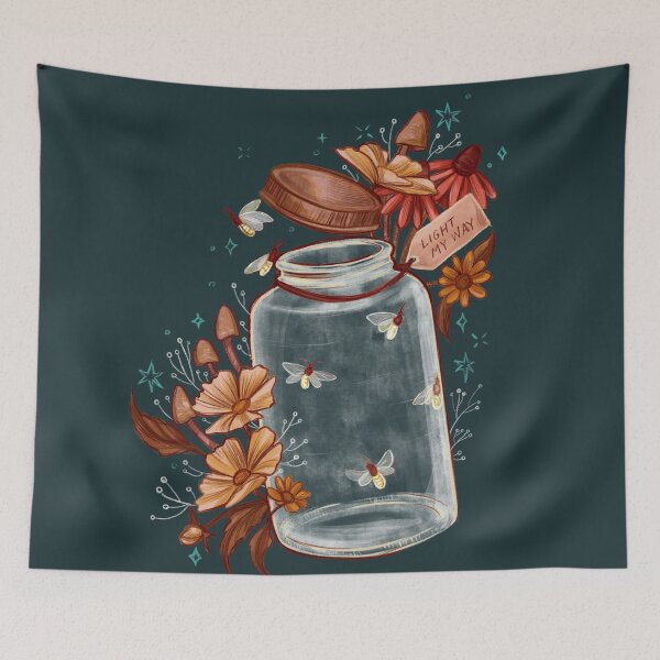 Item preview, Catching Fireflies designed and sold by RebekahLynne.