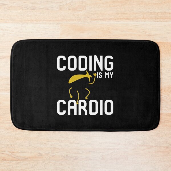 Item preview, Coding Is My Cardio Funny Code designed and sold by at85productions.