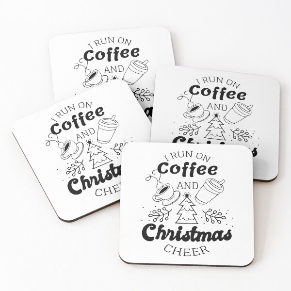 Item preview, I Run On Coffee and Christmas Cheer,Christmas shirt. designed and sold by Babe3955.
