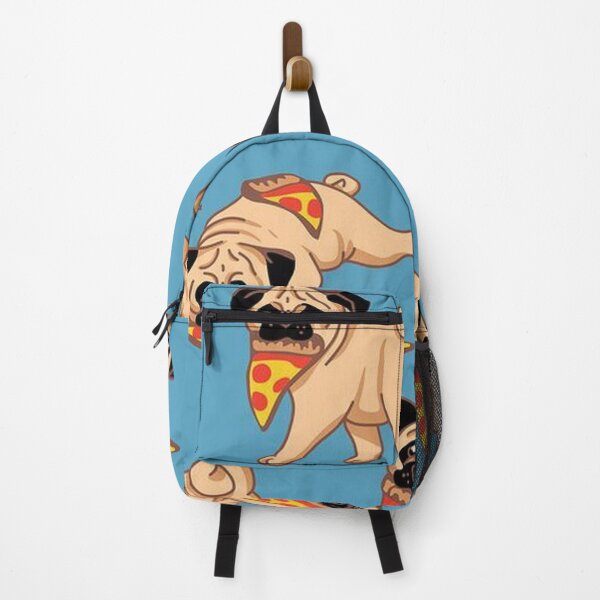 Item preview, Pug Dog Art Pugs puppy funny cute dogs pizza designed and sold by Coolstuff4you71.