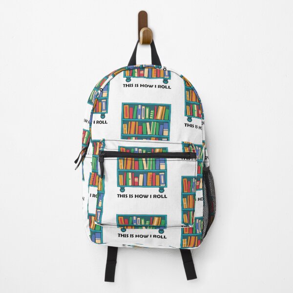 Item preview, Funny Nerdy This Is How I Roll Librarian Bookworm print designed and sold by jakehughes2015.
