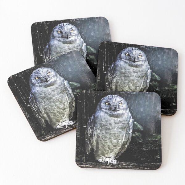 Item preview, White Majestic Owl  designed and sold by Rajat Kharkwal.
