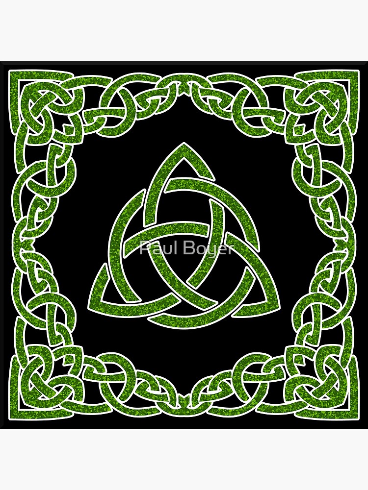 "Triquetra Celtic Trinity Knot Pagan and Christian Religious Symbol