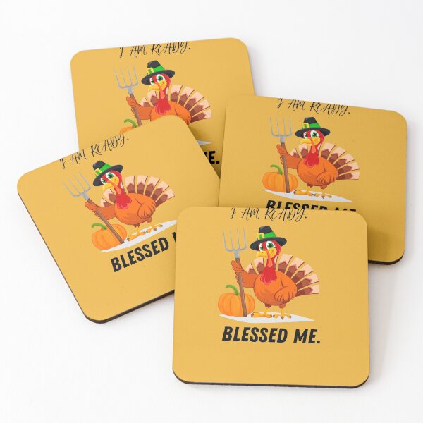 Item preview, I AM READY BLESSED ME SHIRT,Thanks giving them T Shirt, Thanks giving costume,Happy Family party designed and sold by THESRICHA65.