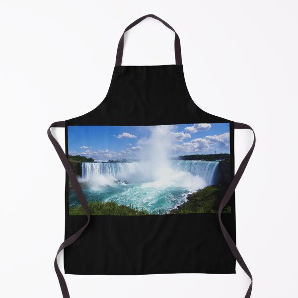 Item preview, The Horse Shoe Falls Waterfall Niagara Falls Canada Bright Sunny Day Beautiful Blue Aqua Color Photo Fine Art Print designed and sold by fineartprints1.
