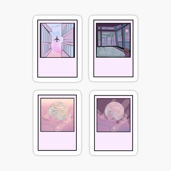 polaroids l aesthetic polaroid sticker by bossin redbubble