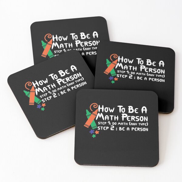 Item preview, How To Be A Math Person Funny Gift designed and sold by Akmloza.