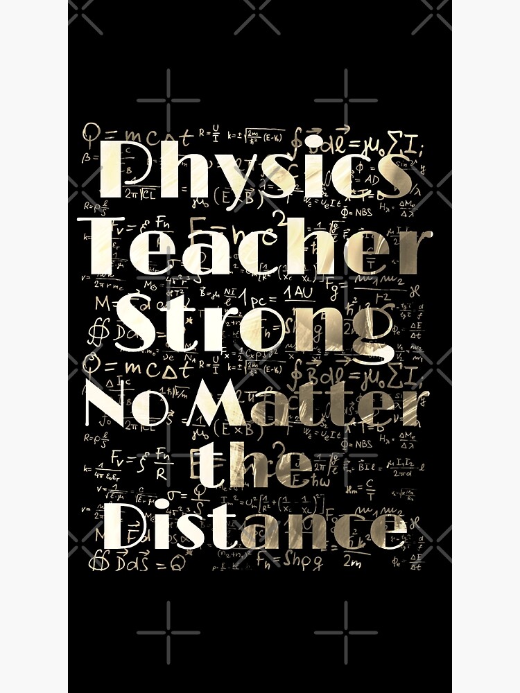 Discover Physics teacher Premium Matte Vertical Poster