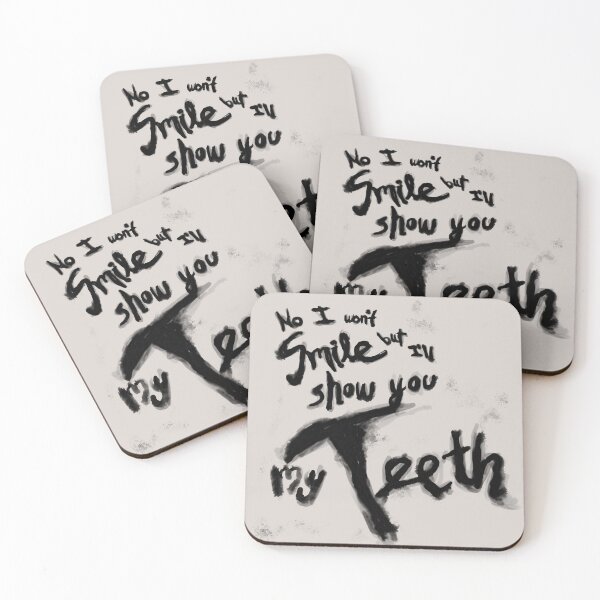 Item preview, No I Won't Smile designed and sold by LovePlausible.