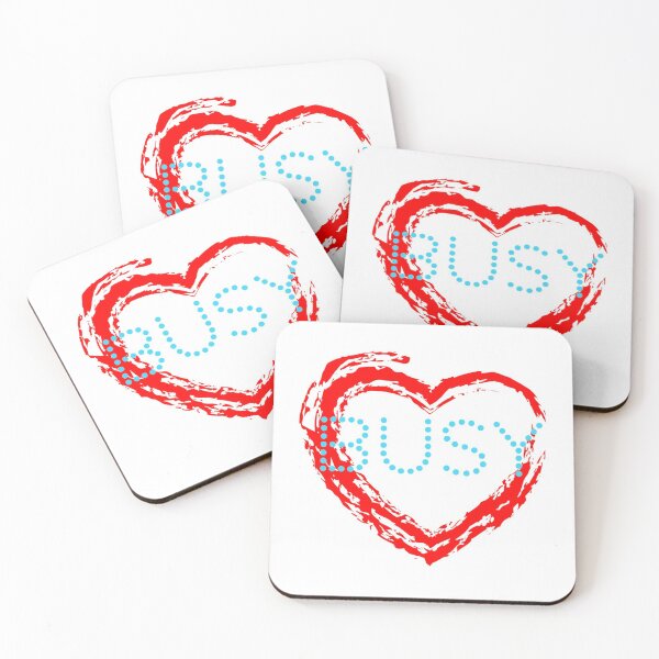 Item preview, busy heart designed and sold by sialharbi.