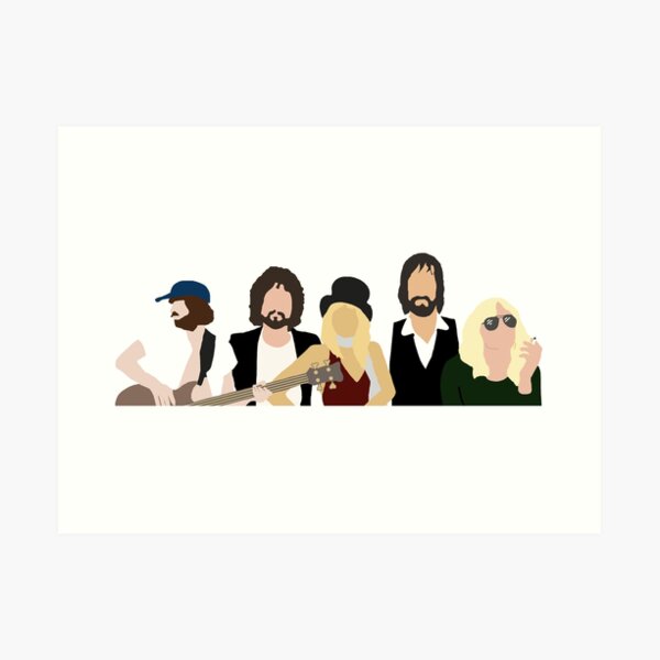 "Fleetwood Mac" Art Print for Sale by fewoww Redbubble