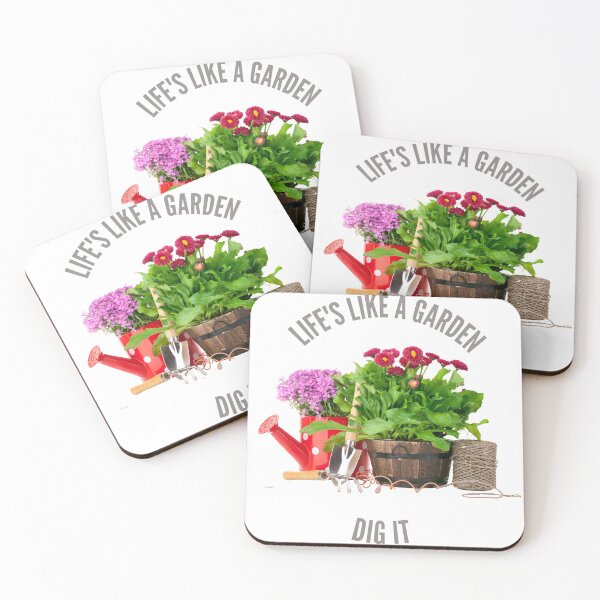 Item preview, Life is a garden, dig it. designed and sold by DarkHumorstore.