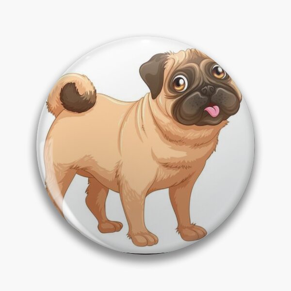 Item preview, Pug Dog Art Pugs puppy funny cute dogs  designed and sold by Coolstuff4you71.